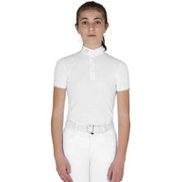 Produktbild von Equestro Turnier-Poloshirt Mädchen Weiß