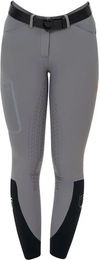 Produktbild von Equestro Turnierhose Full Grip Damen Grau