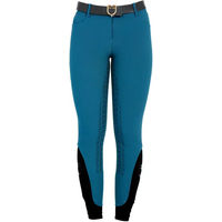 Produktbild von Equestro Turnierhose Full Grip Damen Slim Fit Blau Größe 44
