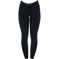 Produktbild von Equestro Turnierhose Full Grip Reithose Damen Schwarz Größe 40