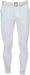 Produktbild von Equestro Turnierhose Mid Grip Reithose für Herren in Weiß Größe 48