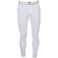 Produktbild von Equestro Turnierhose Mid Grip Reithose für Herren in Weiß Größe 48