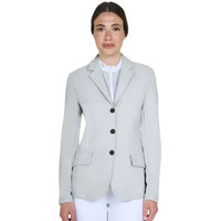 Produktbild von Equestro Turnierjacke Damen Grau XS