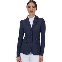 Produktbild von Equestro Turnierjacke Damen Ridertechnology Blau Größe 34