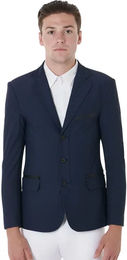 Produktbild von Equestro Turnierjacke für Herren Sommer Blau Größe M