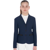 Produktbild von Equestro Turnierjacke für Mädchen in Blau Größe 12 Jahre