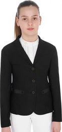Produktbild von Equestro Turnierjacke für Mädchen Sommer Perforated Schwarz