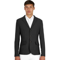 Produktbild von Equestro Turnierjacke Girasol für Herren in Schwarz Größe S wasserabweisend