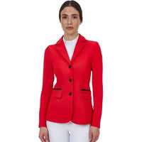 Produktbild von Equestro Turnierjacket Damen Rot Ridertechnology