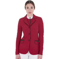 Produktbild von Equestro Turnierjacket für Damen in Rot Größe XS wasserabweisend
