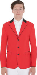 Produktbild von Equestro Turnierjacket für Herren in Rot Größe XL