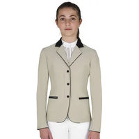 Produktbild von Equestro Turnierjacket für Kinder Unisex Beige Größe 14 Jahre