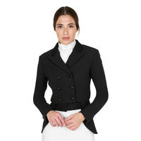 Produktbild von Equestro Turnierjacket Kurzfrack EO Dressur FS25 Damen Schwarz