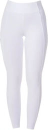 Produktbild von Equestro Turnierleggings Damen mit Full Grip Silikon Weiß XL