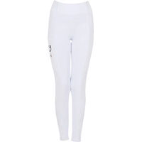 Produktbild von Equestro Turnierleggings Full Grip für Mädchen in Weiß