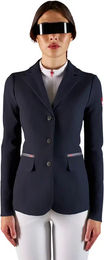 Produktbild von Equestro Turnierreitjacke Damen Blau Größe L