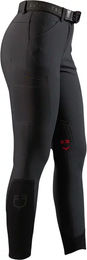 Produktbild von Equestro Turnierreitjacke Damen Ridertechnology in Schwarz oder Rot Größe 46 IT