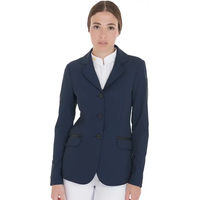Produktbild von Equestro Turnierreitjacke Damen Sommer Blau Größe L