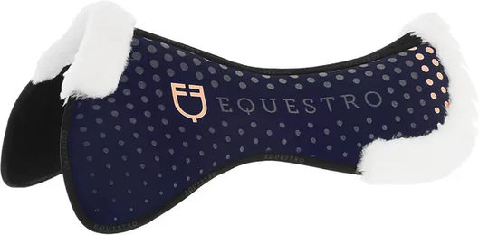 Produktbild von Equestro Umweltfreundliche Wollpolster für Pferde Blau