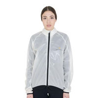 Produktbild von Equestro Unisex Reitjacke wasserabweisend Weiß Größe L