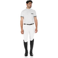 Produktbild von Equestro Urano Reithose für Herren aus Baumwolle in Weiß Größe 48 IT