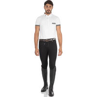 Produktbild von Equestro Urano Reithose für Herren aus Baumwolle Schwarz Größe 60 IT