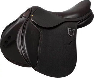 Produktbild von Equestro Venus Dressursattel für Pferde aus Leder in Braun oder Schwarz