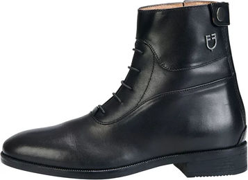 Equestro Vesuna Reitstiefel aus Leder Schwarz Unisex Größe 36 EU – Bild 1 von 7