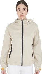 Produktbild von Equestro Wasserdichte Reitjacke für Damen in Beige Größe L