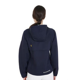 Equestro Wasserdichte Reitjacke für Damen in Blau Grösse S – Bild 1 von 7