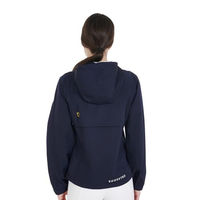 Produktbild von Equestro Wasserdichte Reitjacke für Damen in Blau Grösse S