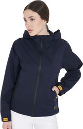 Equestro Wasserdichte Reitjacke für Damen in Blau Grösse XS – Bild 1 von 1