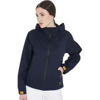 Produktbild von Equestro Wasserdichte Reitjacke für Damen in Blau Grösse XS