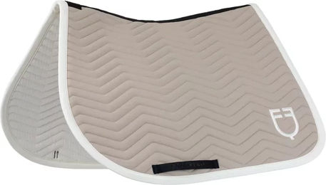 Equestro Wave Springschabracke New Edition für Pferde in Grau und Beige – Bild 1 von 1