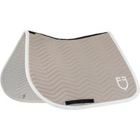 Produktbild von Equestro Wave Springschabracke New Edition für Pferde in Grau und Beige