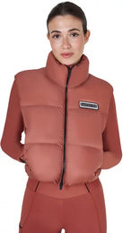 Produktbild von Equestro Weste für Damen Cropped Rot XS