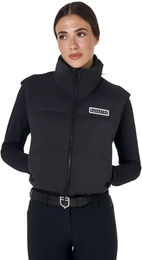 Produktbild von Equestro Weste für Damen Cropped Schwarz Größe L