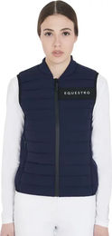 Produktbild von Equestro Weste für Reiterinnen Damen Blau XS Ganzjährig