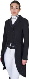 Produktbild von Equestro Wettbewerbsreitjacke mit Strass für Damen in Schwarz Größe M