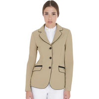Produktbild von Equestro Wettkampfjacke für Frauen Beige wasserabweisend Größe S