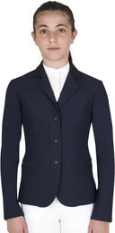 Equestro Wettkampfjacke für Kinder Blau Unisex Größe 8 Jahre – Bild 1 von 1