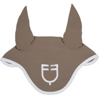 Produktbild von Equestro White Line Edition Pony Mütze Weiß Braun