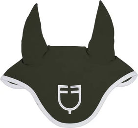 Produktbild von Equestro White Line Edition Pony Mütze Weiß Grün