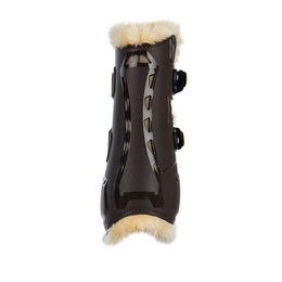 Produktbild von Equestro Windschutz Evolution Pferdedecke mit Öko-Wolle Innenfutter und PU-Schale braun Full