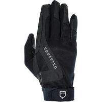 Produktbild von Equestro Winter-Reithandschuhe für Damen mit Fleece-Futter Blau XL