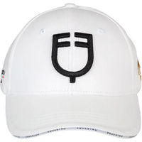 Produktbild von Equestro X Fise Baseballcap aus Baumwolle Unisex Weiß