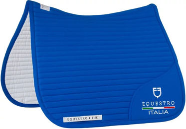 Produktbild von Equestro X Fise Dressurmatte Blau für Warmblut