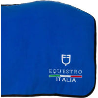 Produktbild von Equestro X Fise Fleece-Decke für Pferde in Blau 200 g