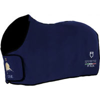Produktbild von Equestro X Fise Fleecedecke für Pferde Blau 200 g