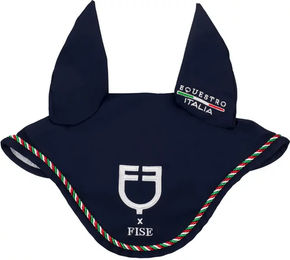 Produktbild von Equestro X Fise Fliegenhaube kurz Blau Größe M